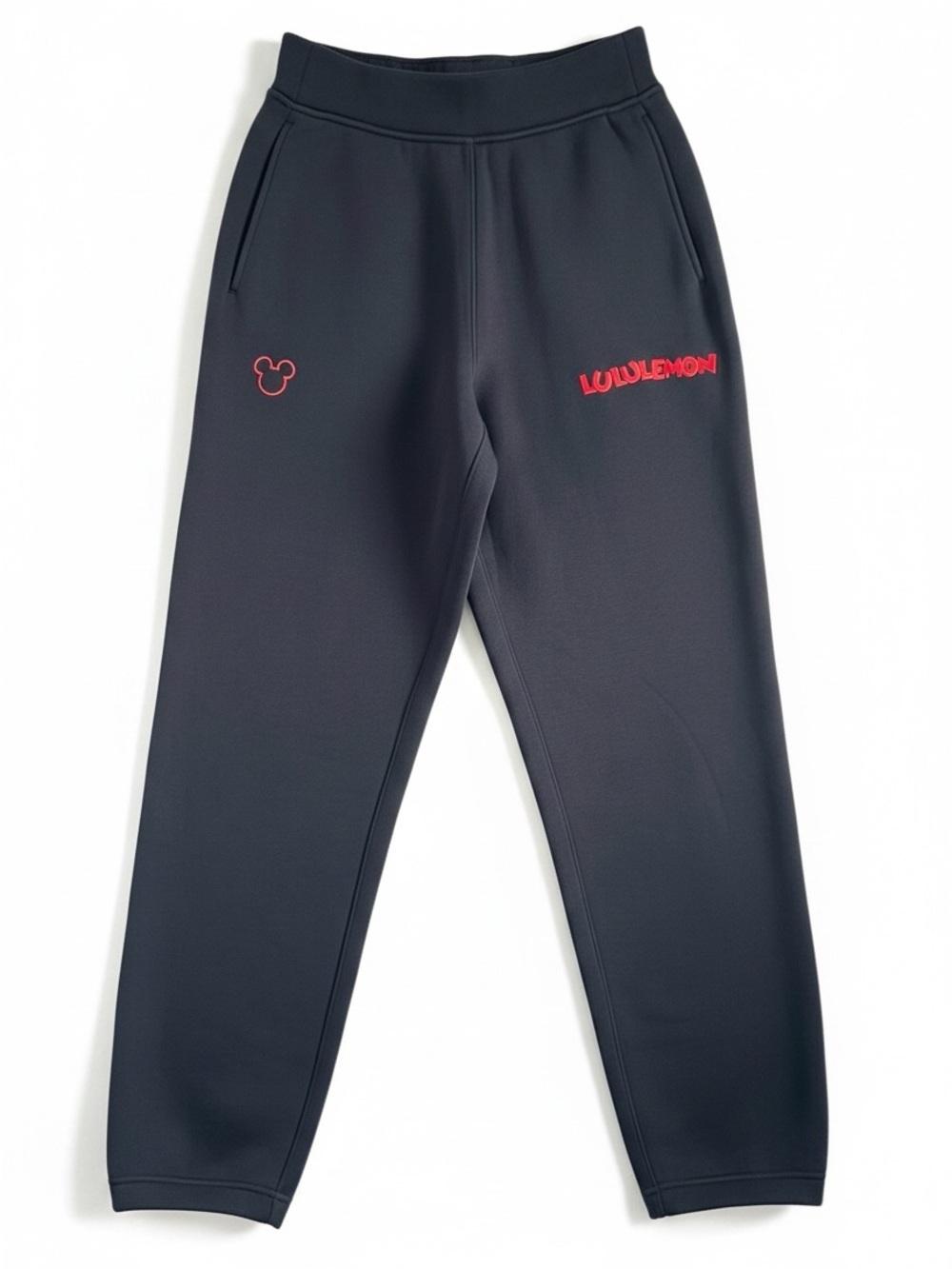 Lululemon x Disney Heavyweight Fleece Sweatpant - Black Mickey Mouse - XXS